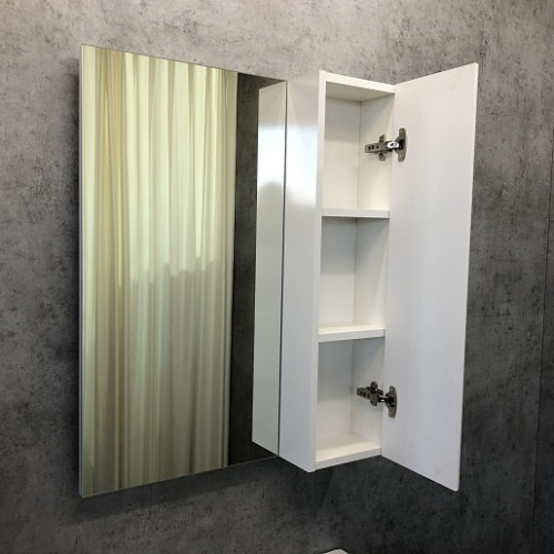Comforty Зеркальный шкаф Неаполь 65 белый