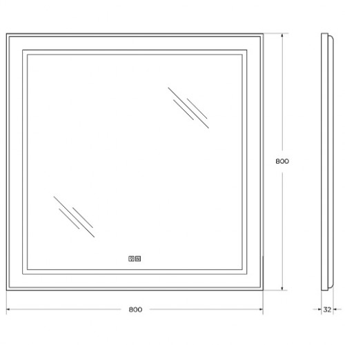 BelBagno Мебель для ванной Kraft 39 80 Rovere Tabacco