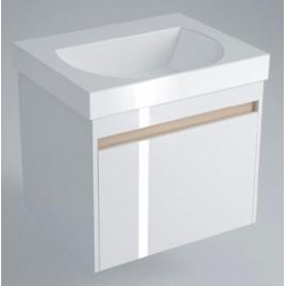 Kerama Marazzi Тумба для умывальника BUONGIORNO 60 белая с 1 ящиком