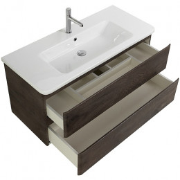 BelBagno Тумба с раковиной Albano-Cer 105 подвесная Rovere Nature Grigio
