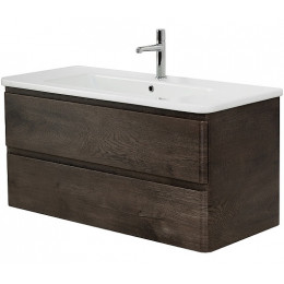 BelBagno Тумба с раковиной Albano-Cer 105 подвесная Rovere Nature Grigio