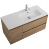 BelBagno Тумба с раковиной Kraft 100 R подвесная Rovere Nebrasca Nature