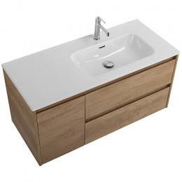 BelBagno Тумба с раковиной Kraft 100 R подвесная Rovere Nebrasca Nature
