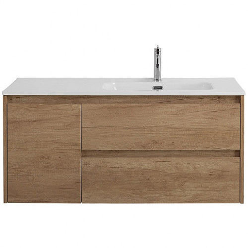 BelBagno Тумба с раковиной Kraft 100 R подвесная Rovere Nebrasca Nature