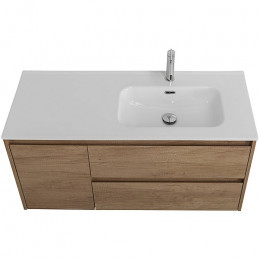 BelBagno Тумба с раковиной Kraft 100 R подвесная Rovere Nebrasca Nature