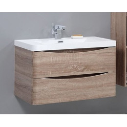 BelBagno Тумба для умывальника подвесная ANCONA-N 800 Rovere Bianco