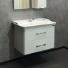 Comforty Мебель для ванной Неаполь 80 подвесная белая