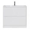 BelBagno Мебель для ванной Acqua 80 напольная Bianco Lucido, RAD