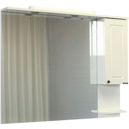 Comforty Зеркальный шкаф Севилья 100 R слоновая кость