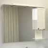 Comforty Зеркальный шкаф Севилья 100 R слоновая кость