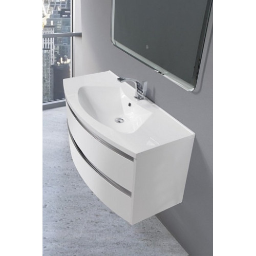 BelBagno Тумба с раковиной PROSPERO BB600DVC-PAT/BO Bianco Opaco