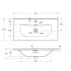 BelBagno Тумба с раковиной Kraft 39 80 Rovere Tabacco с раковиной BB-8099-3-80
