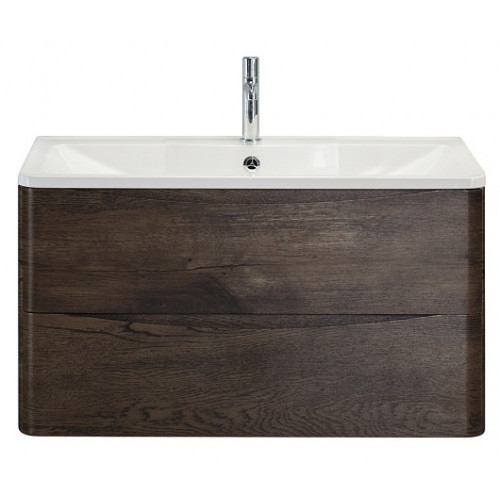 BelBagno Тумба с раковиной Acqua 100 подвесная Rovere Nature Grigio