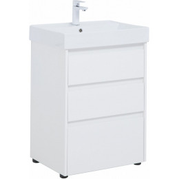 Aquanet Мебель для ванной Nova Lite 60 белая глянцевая