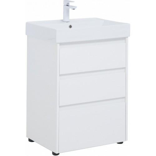 Aquanet Мебель для ванной Nova Lite 60 белая глянцевая