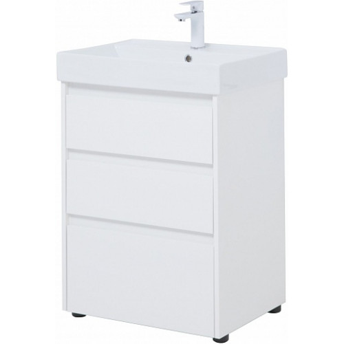 Aquanet Мебель для ванной Nova Lite 60 белая глянцевая