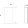ASB-Mebel Мебель для ванной Бари 60 2.0 белая