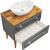 ASB-Woodline Тумба под раковину Каталина 80 grey