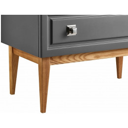 ASB-Woodline Тумба под раковину Каталина 80 grey