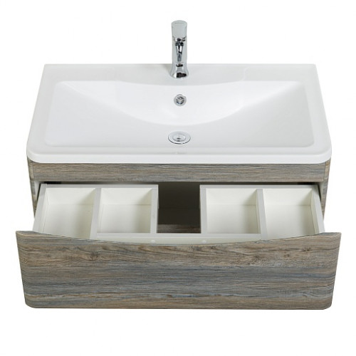BelBagno Тумба с раковиной Acqua 100 подвесная Pino Scania