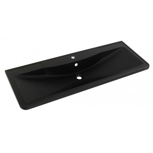 BelBagno Тумба с раковиной Acqua 120 подвесная Rovere Rustico с раковиной BB1200/455-LV-ART-ALR-NERO