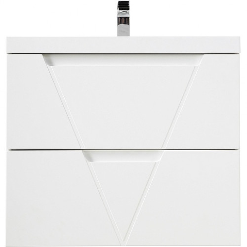 BelBagno Тумба с раковиной Vittoria 90 подвесная Bianco Opaco
