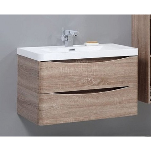 BelBagno Тумба для умывальника подвесная ANCONA-N 900 Rovere Bianco