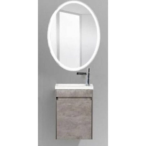 BelBagno Мебель для ванной Pietra mini 46 R Stucco Cemento, BTN