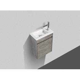 BelBagno Мебель для ванной Pietra mini 46 R Stucco Cemento, BTN