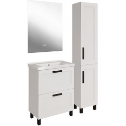 ASB-Mebel Мебель для ванной София 60 белая матовая
