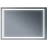 Бриклаер Зеркало Эстель-2 120 LED, сенсор на корпусе
