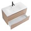 BelBagno Тумба с раковиной Marino 80 подвесная Rovere Bianco