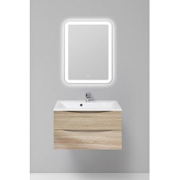 BelBagno Тумба с раковиной Marino 80 подвесная Rovere Bianco