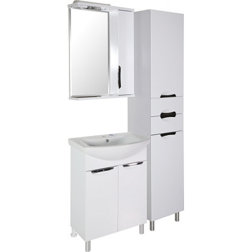 ASB-Mebel Мебель для ванной Мессина 60/2 белая