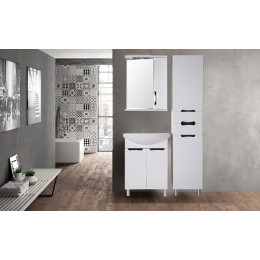 ASB-Mebel Мебель для ванной Мессина 60/2 белая