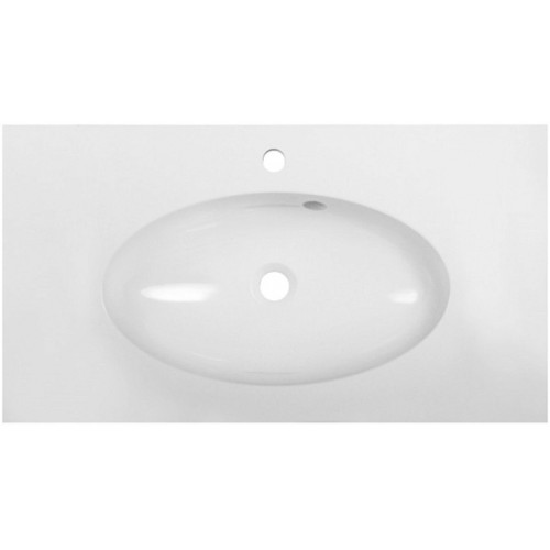 Misty Тумба с раковиной Версаль 80 синяя