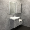 Comforty Тумба с раковиной Осло 60 подвесная бетон светлый