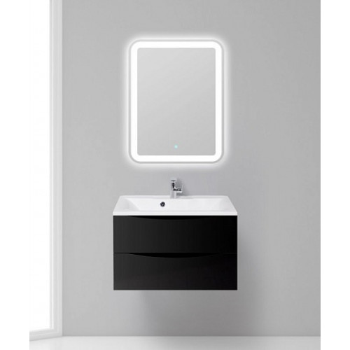 BelBagno Тумба с раковиной MARINO 800 Nero Lucido