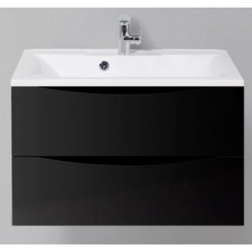 BelBagno Тумба с раковиной MARINO 800 Nero Lucido