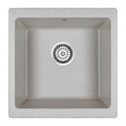 Мойка для кухни Paulmark Brilon PM104546-GR 45х46 серый