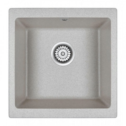Мойка для кухни Paulmark Brilon PM104546-GR 45х46 серый