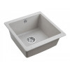 Мойка для кухни Paulmark Brilon PM104546-GR 45х46 серый