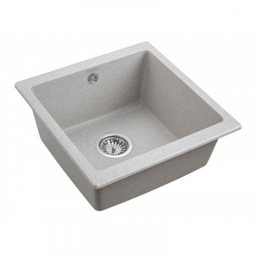 Мойка для кухни Paulmark Brilon PM104546-GR 45х46 серый