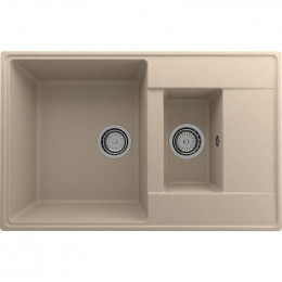 Кухонная мойка Ulgran Quartz Prima 780 1,5K-03 десерт матовый