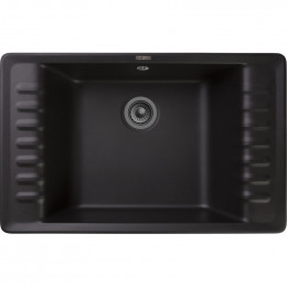 Мойка кухонная GranFest Quarz GF-ZW-71 черный