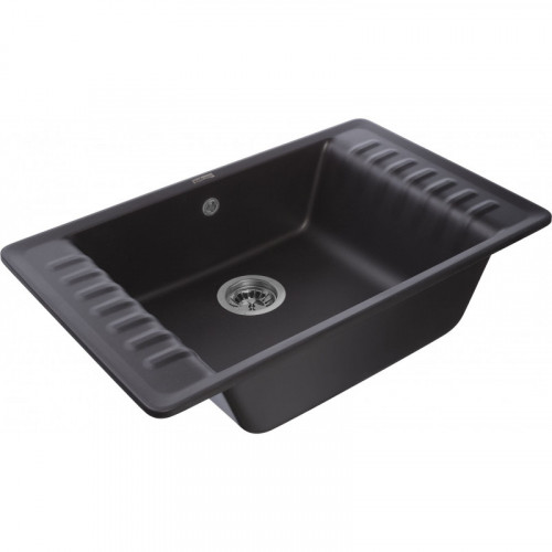 Мойка кухонная GranFest Quarz GF-ZW-71 черный