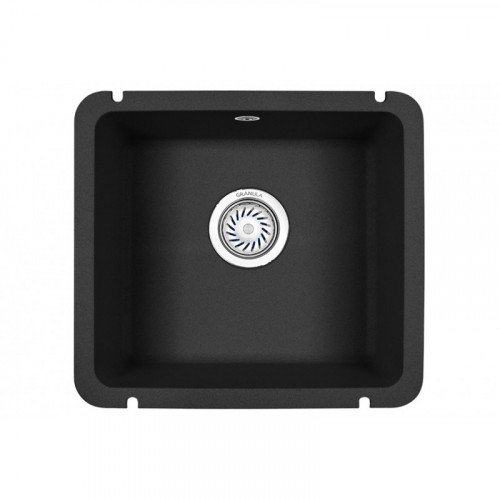 Кухонная мойка Granula GR-3601 41.5x45.5 черный