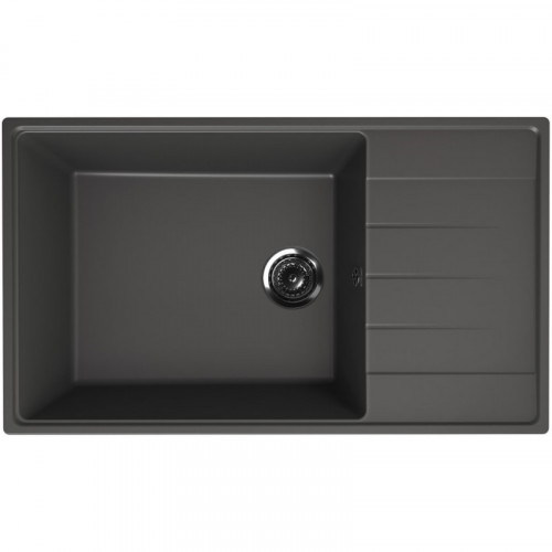 Кухонная мойка Ulgran Quartz Prima 860-09 мокрый асфальт