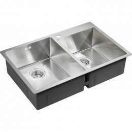 Мойка для кухни Paulmark Helfer PM237851-BS 78х51 сталь