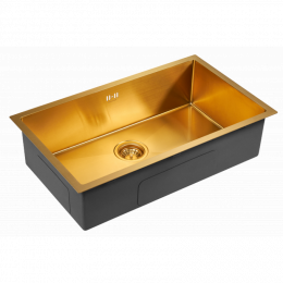 Мойка для кухни Paulmark Valde PM217444-BG 74х44 золото